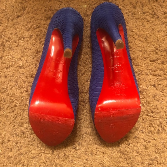 Christian Louboutin Altadama 140 Watersnake - Picture 6 of 11